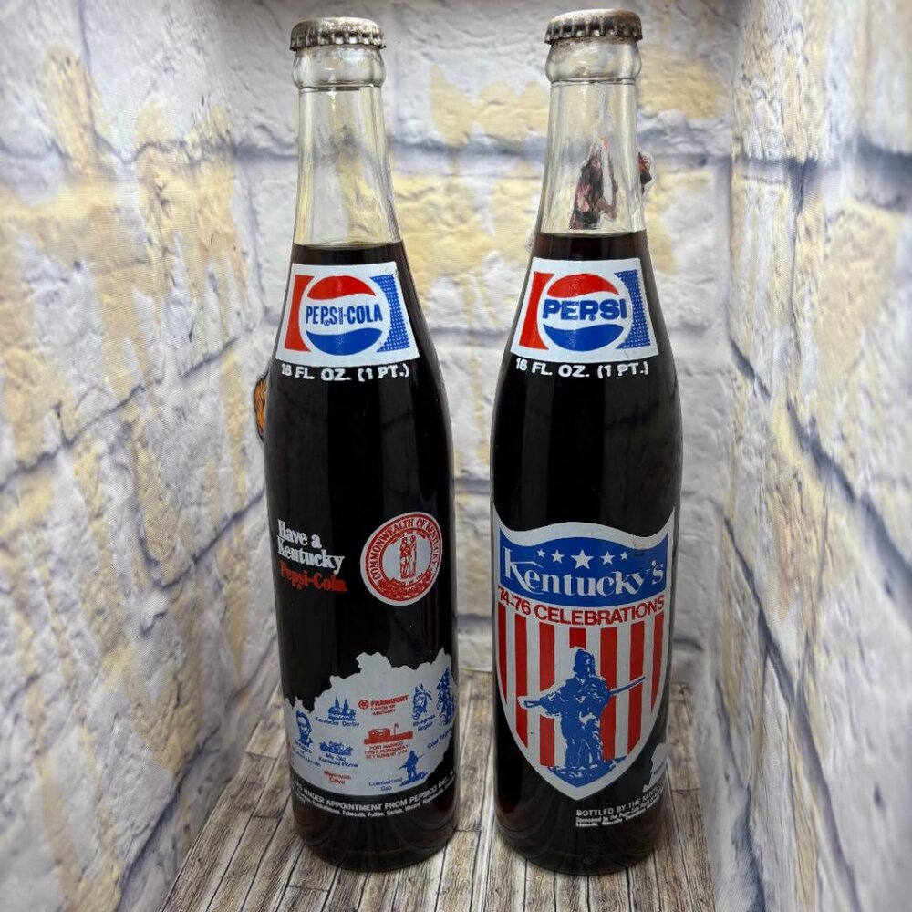 2 - Vintage Pepsi - Kentucky’s ‘74-‘76 Celebrations - Sealed, Never Opened